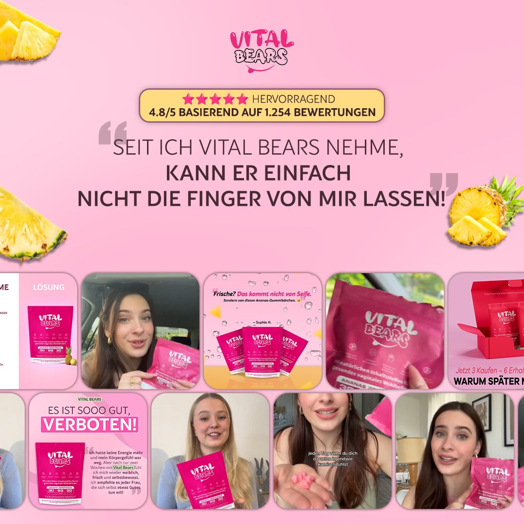VitalBears - Gummibärchen (Neue Formel)